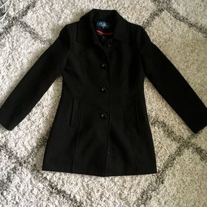 (SOLD) Black pea coat